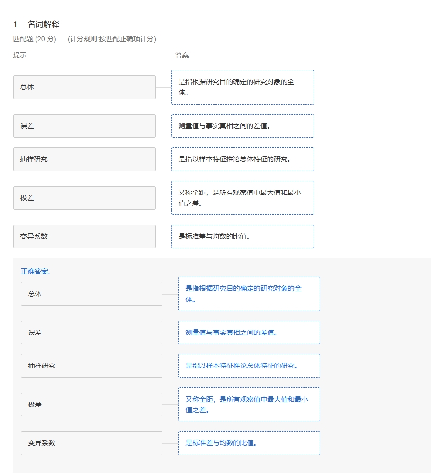 图片[1]-国家开放大学《医学统计学》形成性考核任务一答案-电大资源网